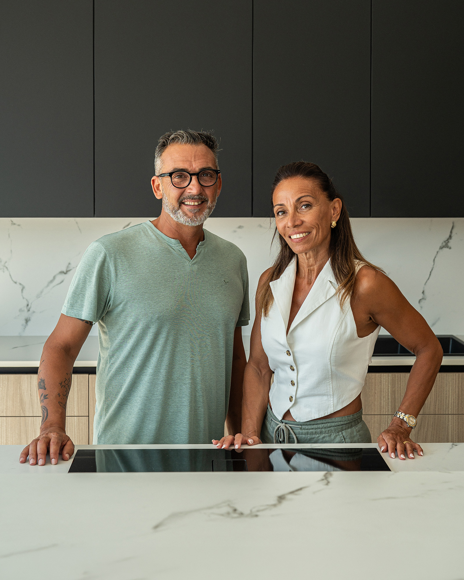 Cocina del showroom de COIN Cocinas